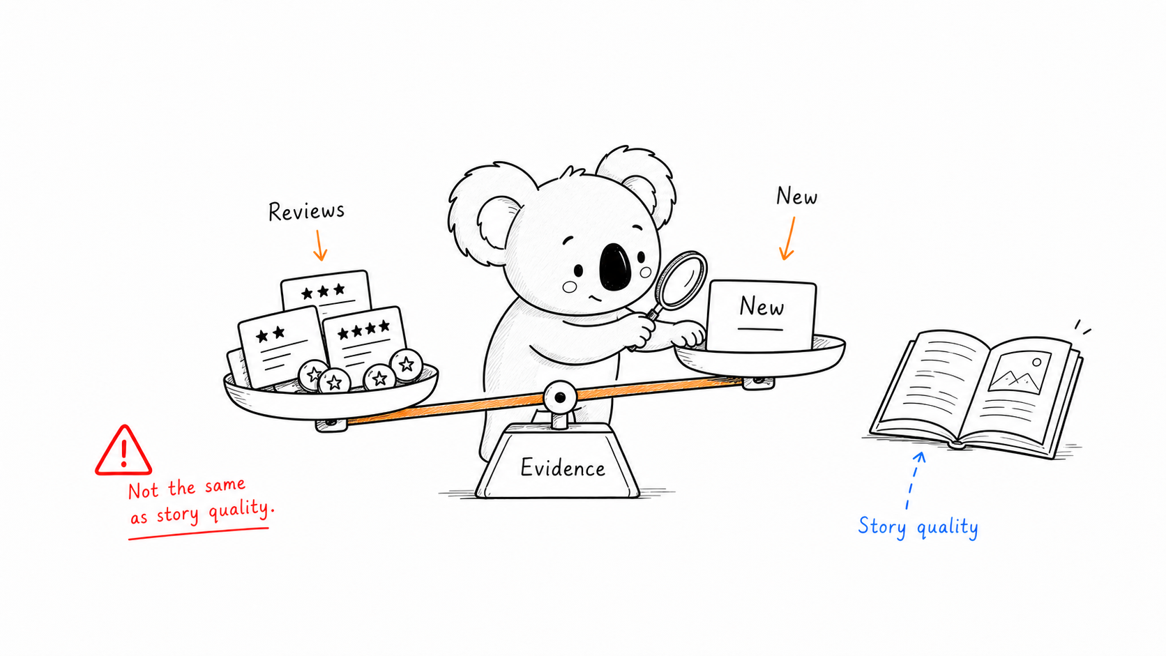 Reviews and story quality